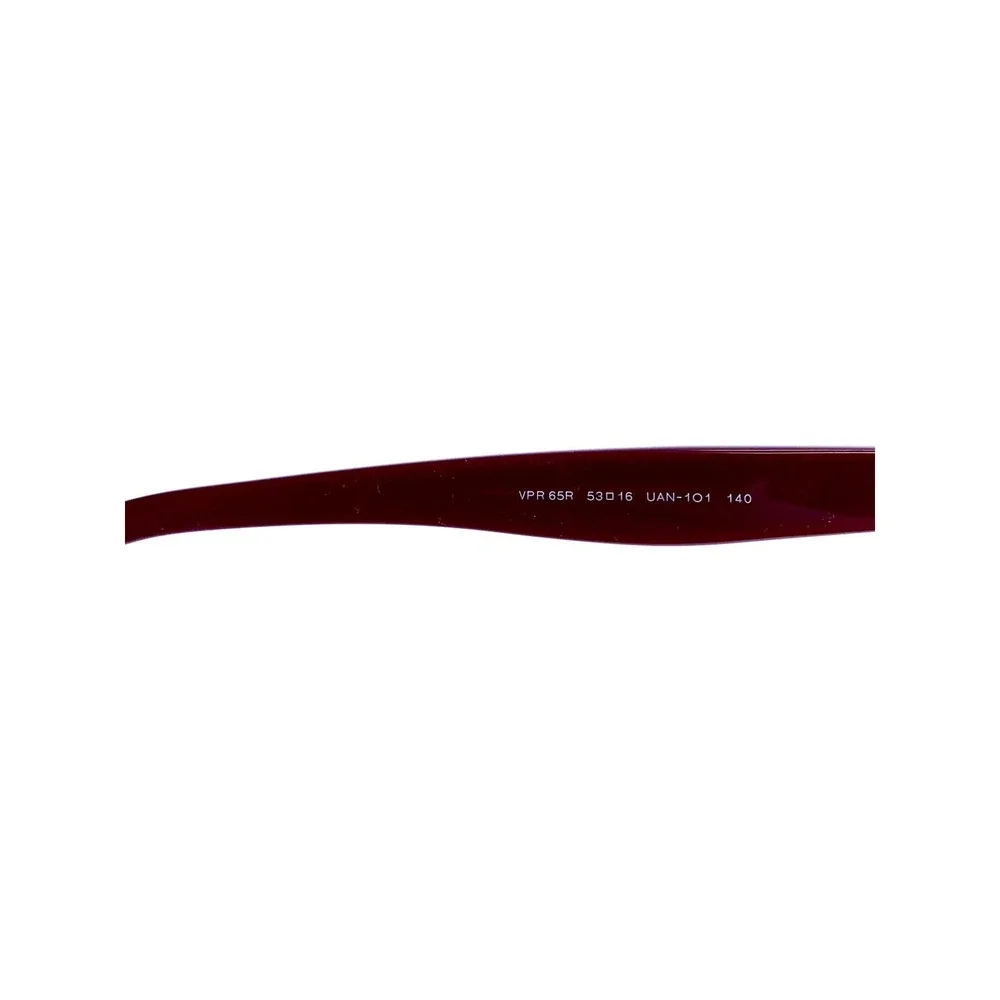New Prada Red Gold Metal Clubmaster Eyeglasses Italy VPR65R UAN-101 53 16 140